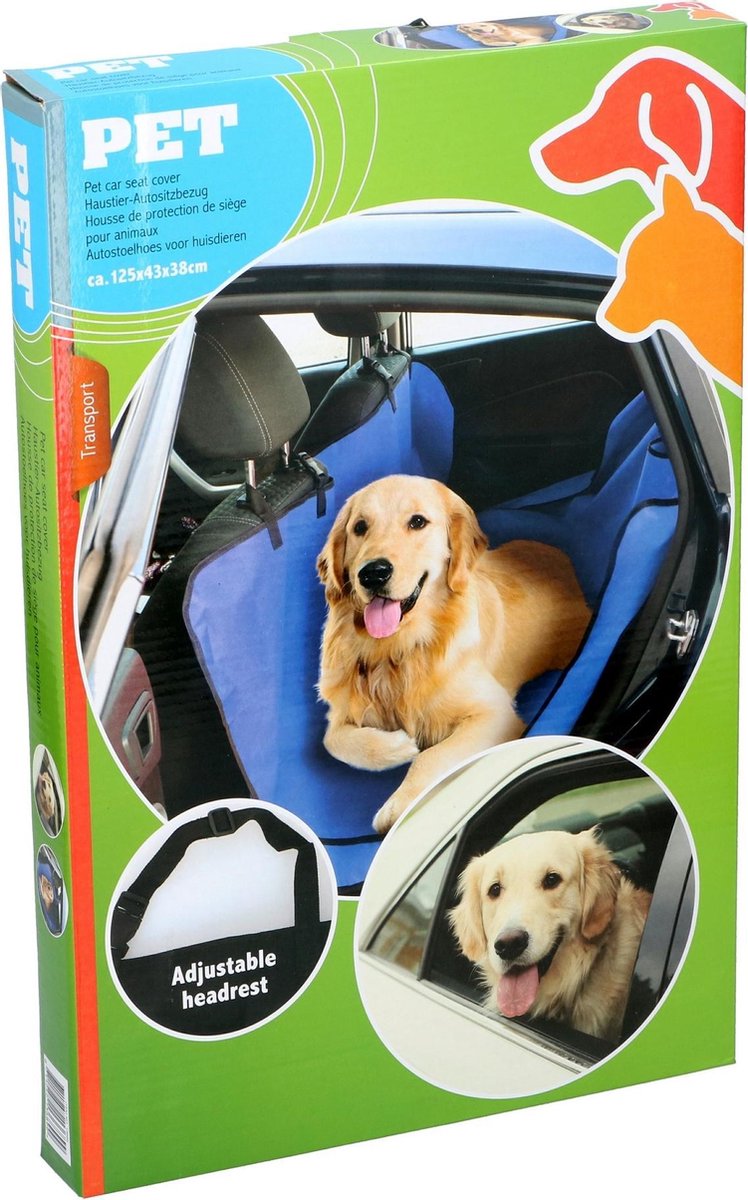 Tom Autostoelhoes 125 X 43 X 38 Cm Polyester Blauw