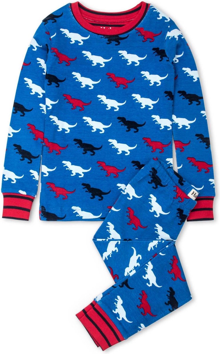 Hatley pyjama jongen T-Rex Silhouettes 86-92