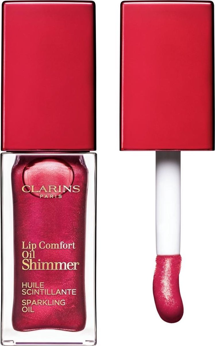 Clarins Lip Make-up Comfort Oil Shimmer Lipstick 01 Sequin Flares 7ml