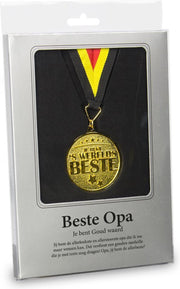 Gouden Medaille 'Beste Opa"