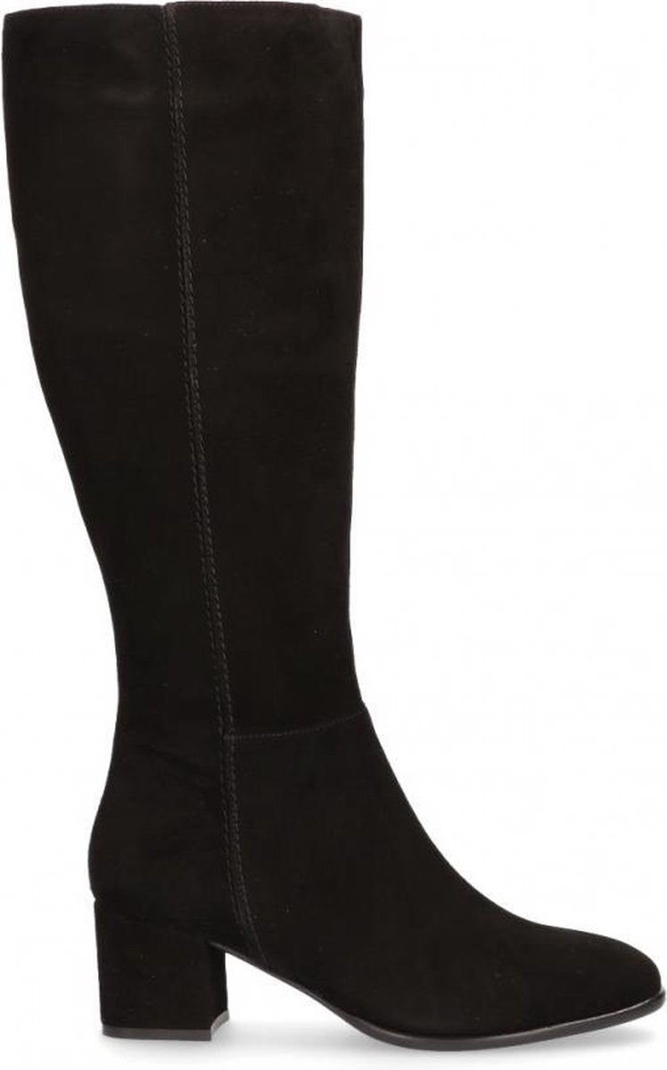 Van Dalen  - Quela L Hoge Laars Extra Wijd - Womens - Black - 41
