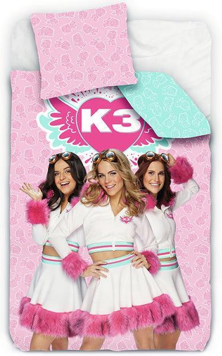 K3 Dekbedovertrek - Eenpersoons -140x200 cm - Flanel - Dromen