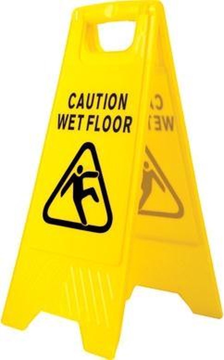 Portwest Waarschuwingsbord Geel