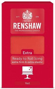 Renshaw Rolfondant Extra Red -1kg-