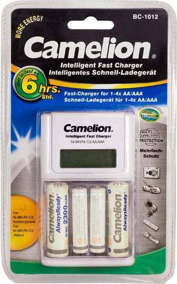 Camelion BC-1009 Batterijlader Incl. oplaadbare batterijen NiMH AAA (potlood)
