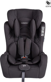 Bebies First Autostoel Grow up Isofix - Groep 1/2/3 - Zwart