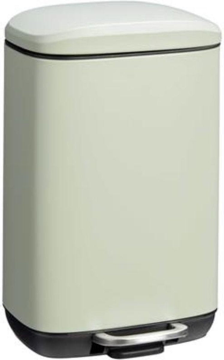 Luxe pedaalemmer - groen - prullenbak - 5 L - 5 liter - keuken - kantoor - slaapkamer - badkamer - toilet