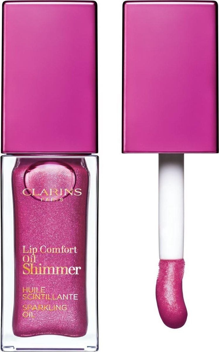 Clarins Lip Make-up Comfort Oil Shimmer Lipstick 01 Sequin Flares 7ml