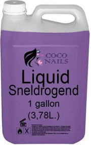 Acryl vloeistof (Liquid) Sneldrogend paars PRO 1 Gallon (3
