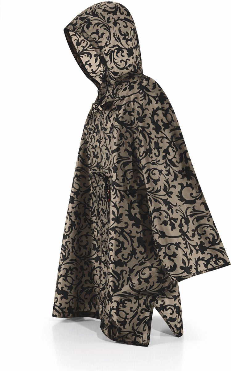 Reisenthel Mini Maxi Poncho RegenPoncho - Opvouwbaar - Baroque taupe