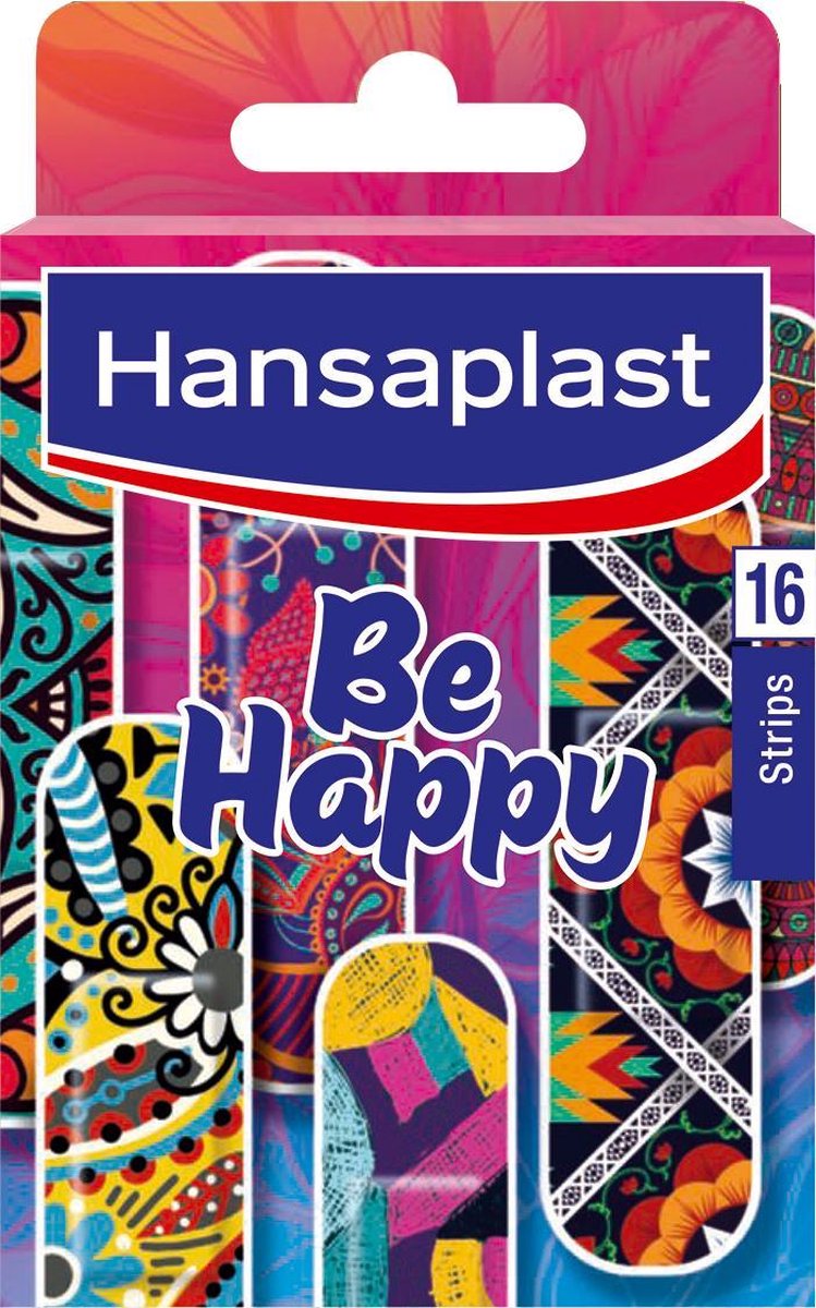 Hansaplast Be Happy Pleisters - 16 strips