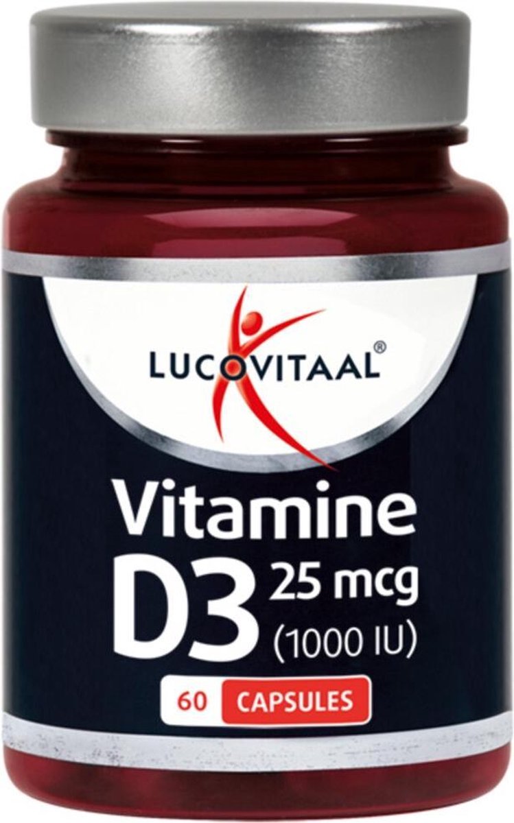 Lucovitaal Vitamine D3 - 25 microgram - 60 capsules - Voedingssupplementen