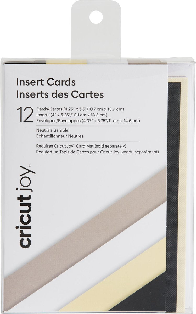 Cricut Joy Insert Cards - Neutrals sampler