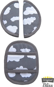 Wallabiezzz - Gordelbeschermers Maxi Cosi - Gordelhoes - Wolk Grijs