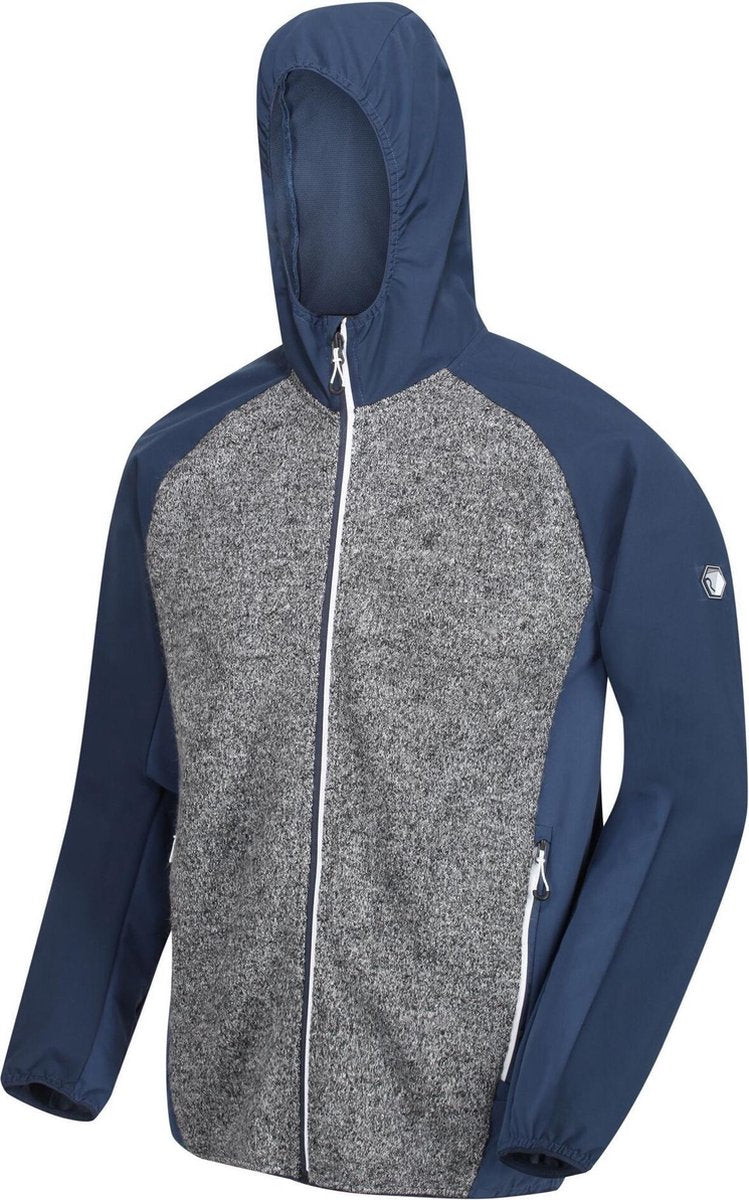 Garn softshell-wandeljas van Regatta met capuchon voor Heren