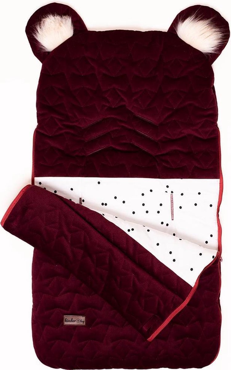 Babyslaapzak 45 x 80 cm Dream Catcher STARS MAROON 6 in 1 - Baby sleeping bag