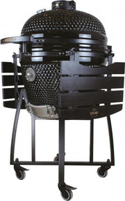 EliteGrill 55 cm - (21 inch) Black Limited Edition Deluxe BBQ met regenhoes - Barbeque - Kamado