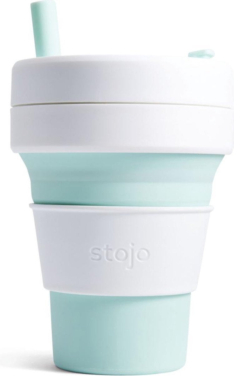 Stojo Biggie Cup - Samengevouwen Verpakking - 470 ml