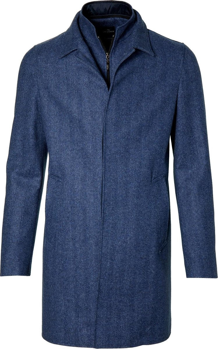 Jac Hensen Jas - Modern Fit - Blauw - 60