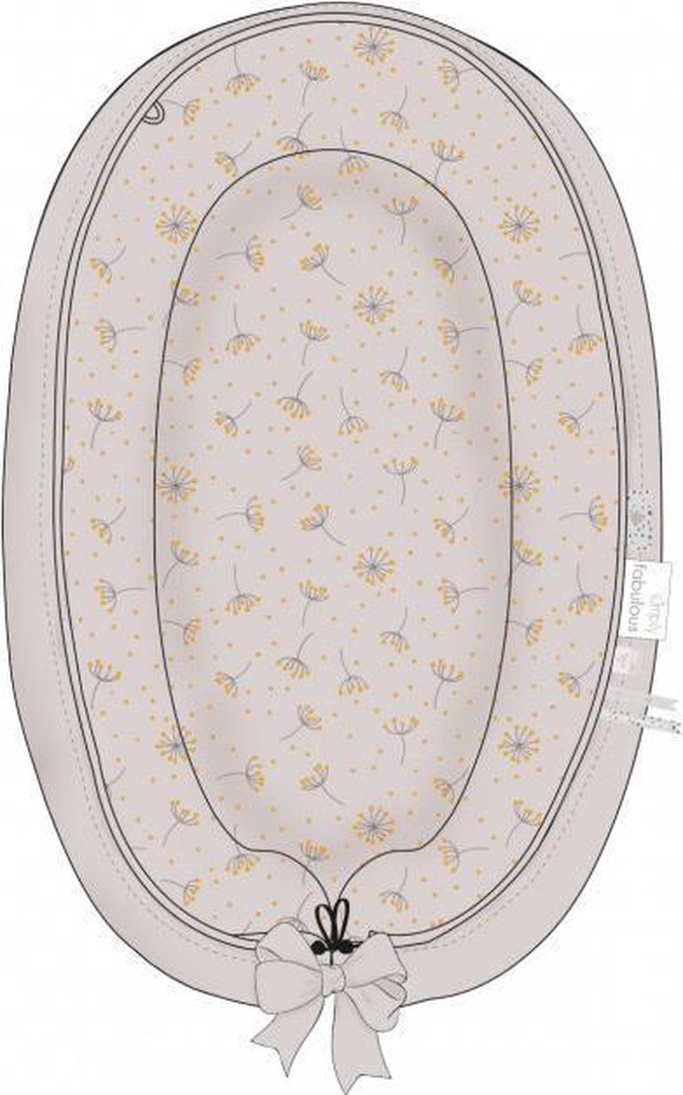 bébé-jou Fabulous Babynest - Wish Grey
