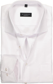 ETERNA comfort fit overhemd - mouwlengte 72cm - niet doorschijnend twill heren overhemd - lichtblauw - Strijkvrij - Boordmaat: 48
