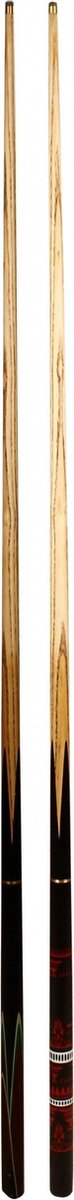 Abbey Game Snookerkeu 2-delig met Print - Bordeaux/Off white - 145
