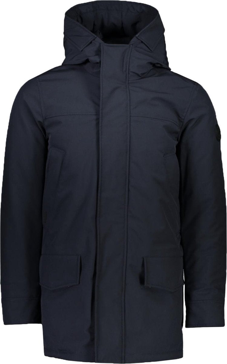 Airforce Jas Blauw Getailleerd - Maat S - Heren - Herfst/Winter Collectie - Polyester