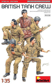 1/35 BRITISH TANK CREW SPECIAL EDITION (5/21) * - modelbouwsets