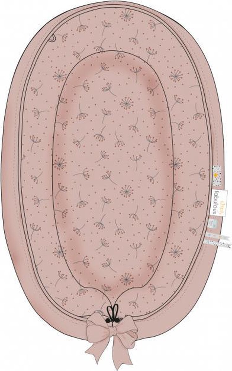 bébé-jou Fabulous Babynest - Wish Pink