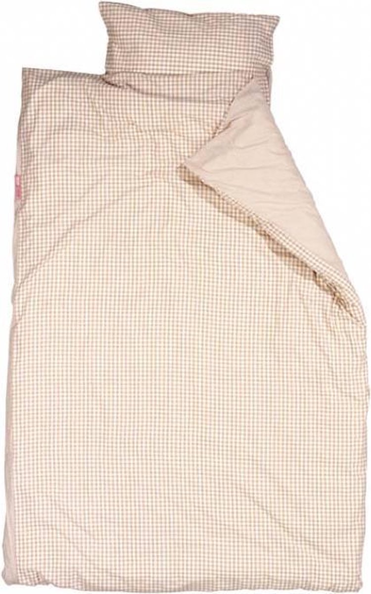 Taftan - Dekbedovertrek Brabants-Bontje - 100 x 135 cm - beige