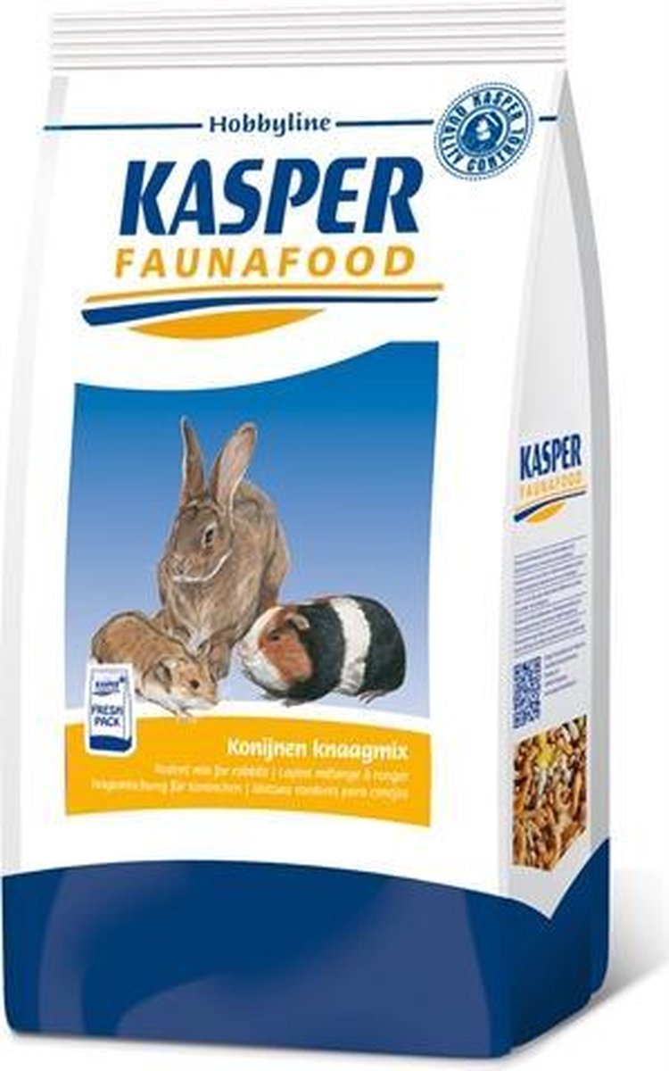 Kasper faunafood hobbyline konijnen knaagmix - 3