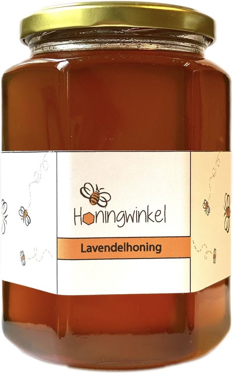 Lavendelhoning - 1kg - Honingwinkel - Honing vloeibaar