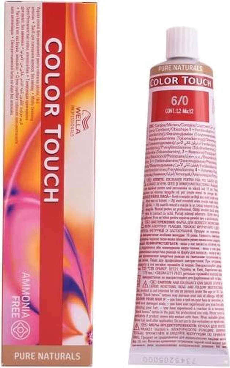 Vopsea Semipermanenta Wella Professionals Color Touch 6/0