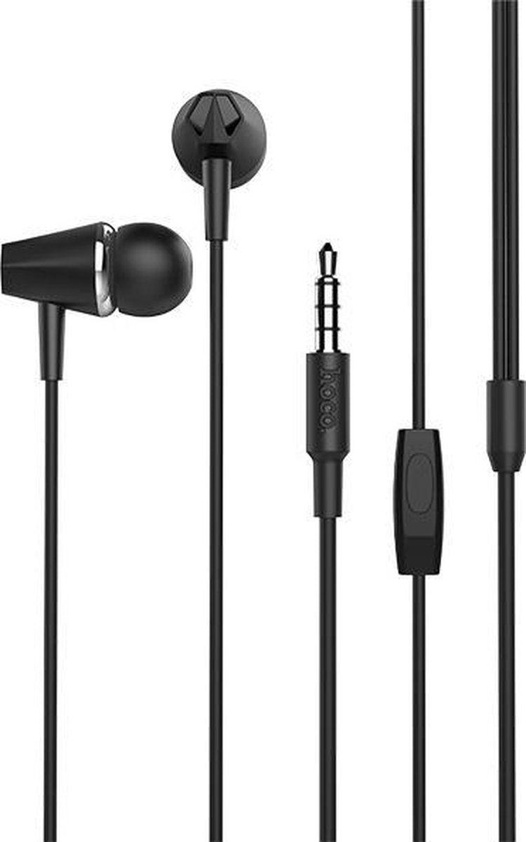 HOCO Honor music M34 koptelefoon met microfoon Zwart
