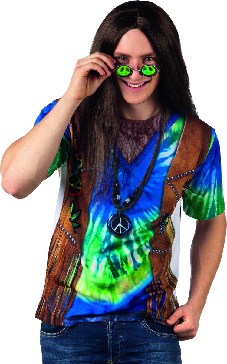 St. Fotorealistisch shirt Peace man (XL)