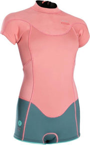 ION Dames shortie Muse Shorty Short Sleeve 2.0 Back Zip Rose S