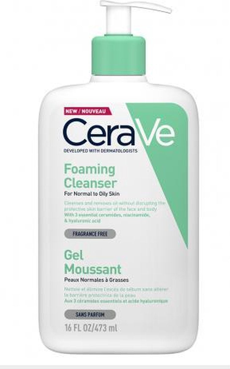 CeraVe - Foaming Cleanser ( normální až mastná pleť ) (L)