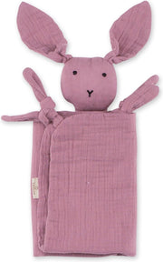 Bemini Knuffeldoekje Speendoekje Baby Konijn Bunny Berry 40 x 40 cm Roze