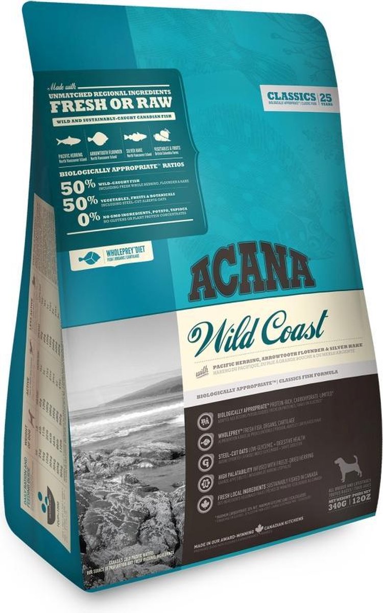 Acana Classics Wild Coast Proefverpakking - 340 gram