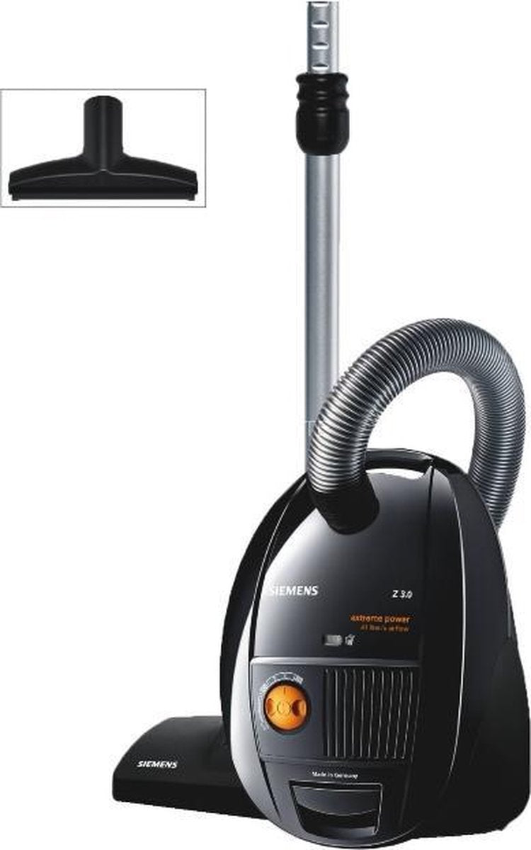 Siemens VSZ3XTRM11 Stofzuiger - Zwart