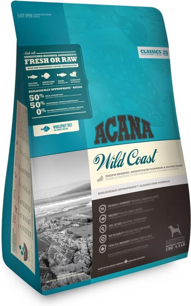 Acana classics wild coast hondenvoer 2 kg