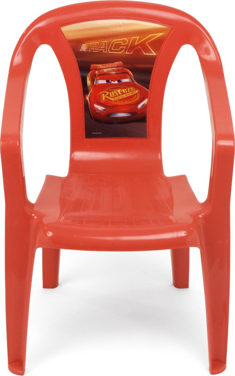 Arditex Kinderstoel Cars Junior 51 X 40 Cm Polypropyleen Rood
