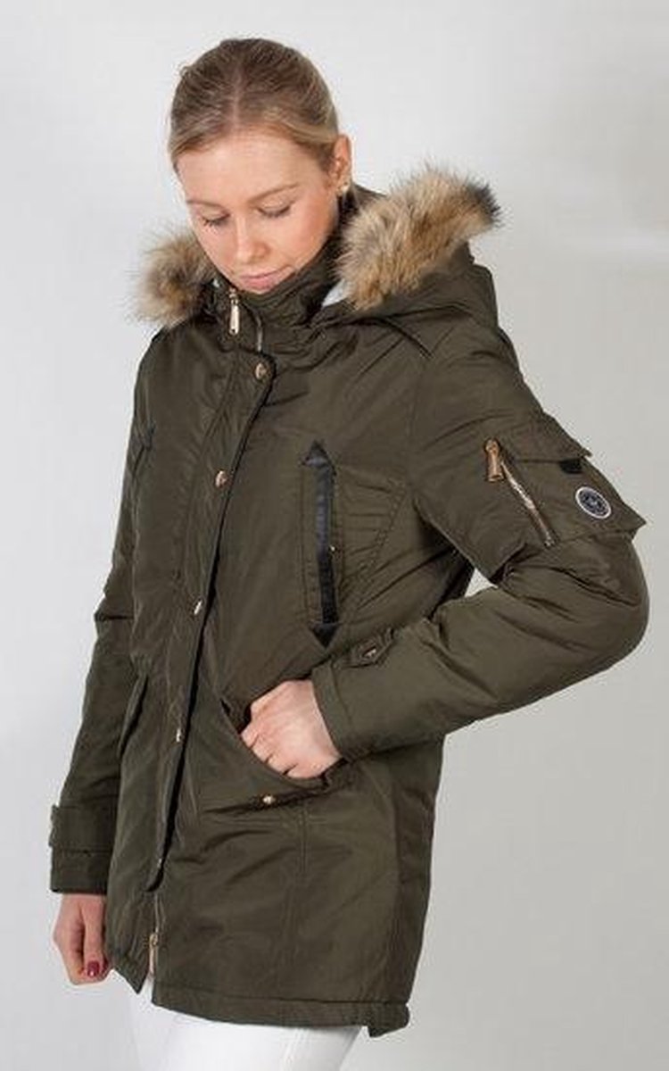 PFIFF damesjas / parka Kathelyn XXL groen