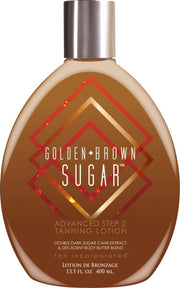 BROWN SUGAR GOLDEN BROWN SUGAR Zonnebankcreme Advanced Step 2 Tanning Lotion - 400 ml