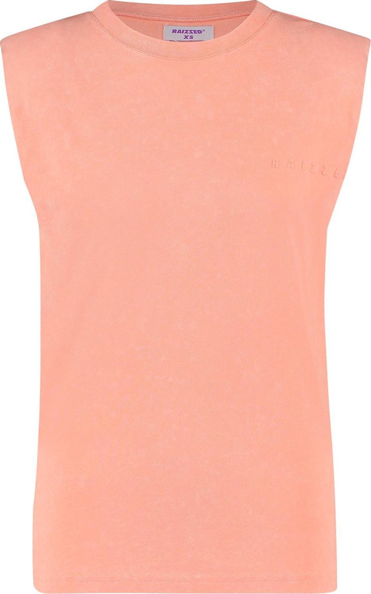 Raizzed T-shirt Hariane Vrouwen T-shirt - Peach Glow - Maat XS