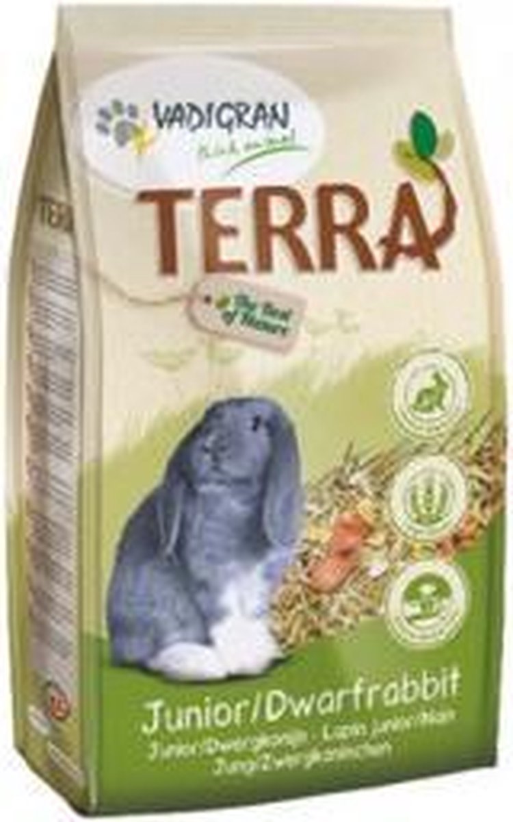 Vadigran Terra Junior & Dwergkonijn - 1 kg