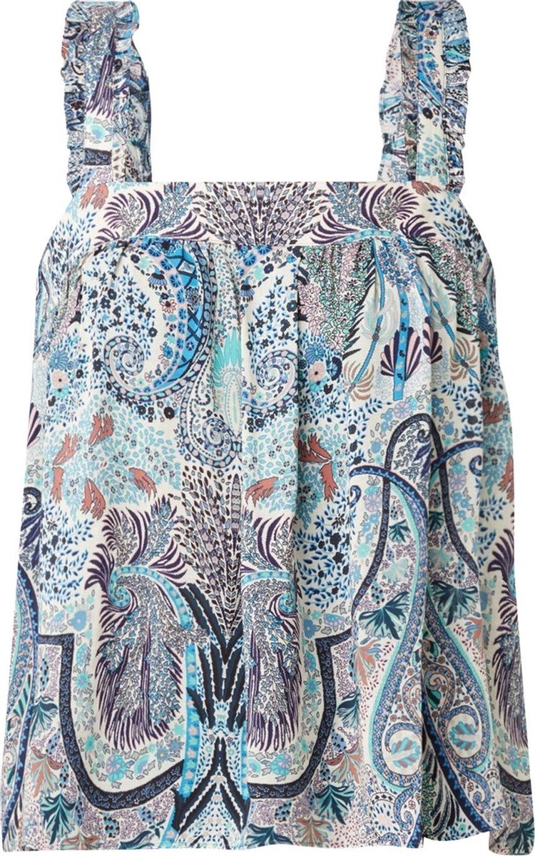Ba&sh Berthie Top Blauw  dames maat 38