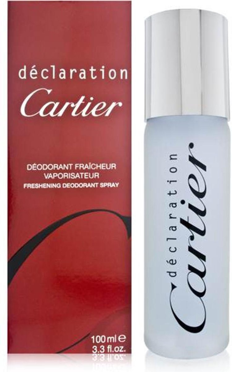 MULTI BUNDEL 4 stuks Cartier Declaration Deodorant Spray 100ml