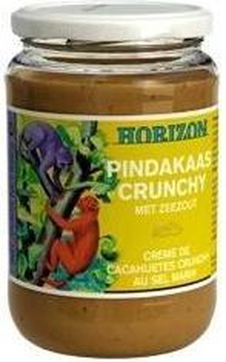 Horizon Pindakaas crunchy met zeezout