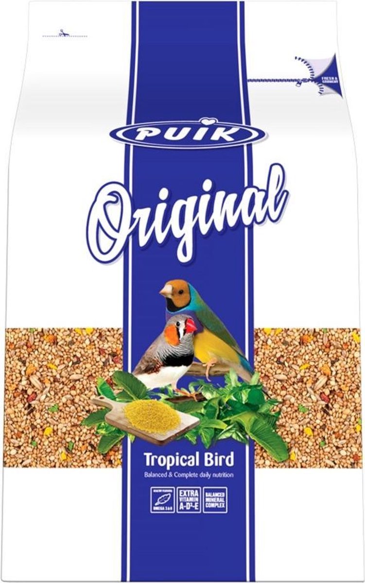 Puik Original Tropische vogels 0.9 kg